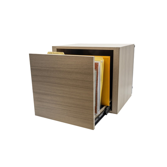 Liberty Pro Flex Document Drawer pulled open with file folders inside