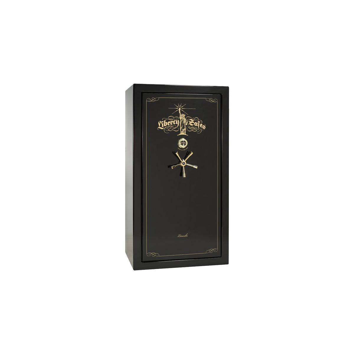 Liberty Lincoln 40 in Gloss Black with Brass hardware