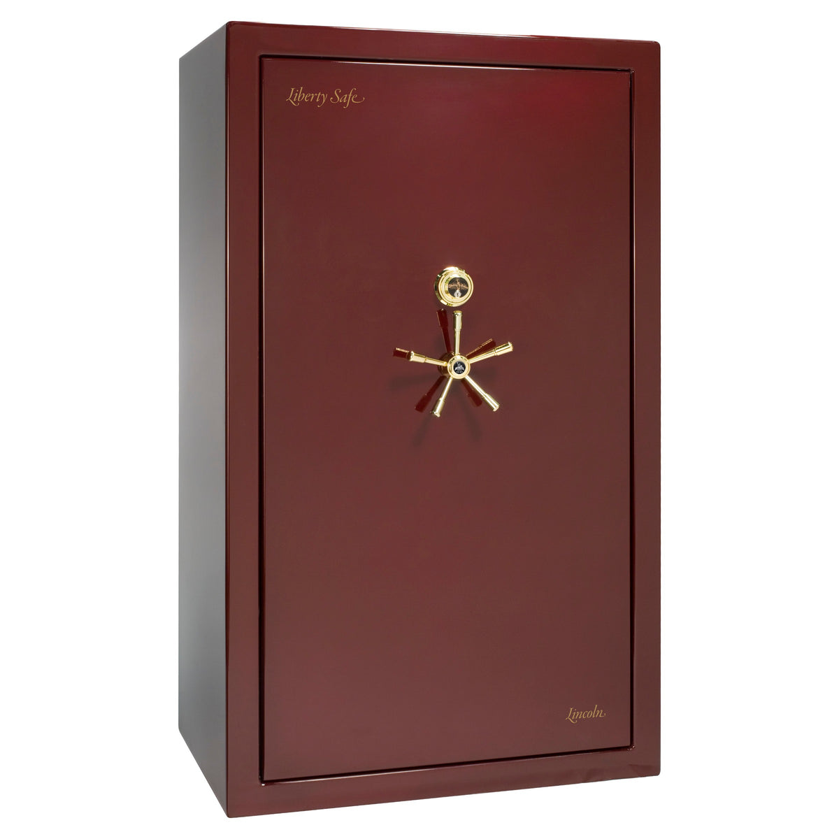 Liberty Lincoln 50 Signature in Marble Burgundy with Brass hardware