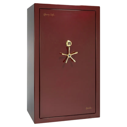 Liberty Lincoln 50 Signature in Marble Burgundy with Brass hardware