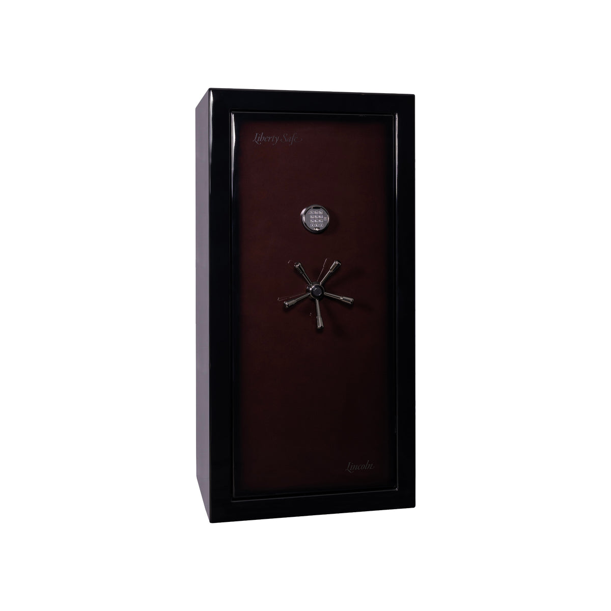 Liberty Lincoln 50 in Two-Tone Gloss Burgundy with Black Chrome hardware