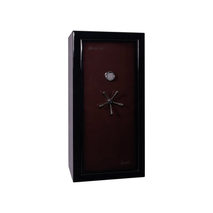 Liberty Lincoln 50 in Two-Tone Gloss Burgundy with Black Chrome hardware