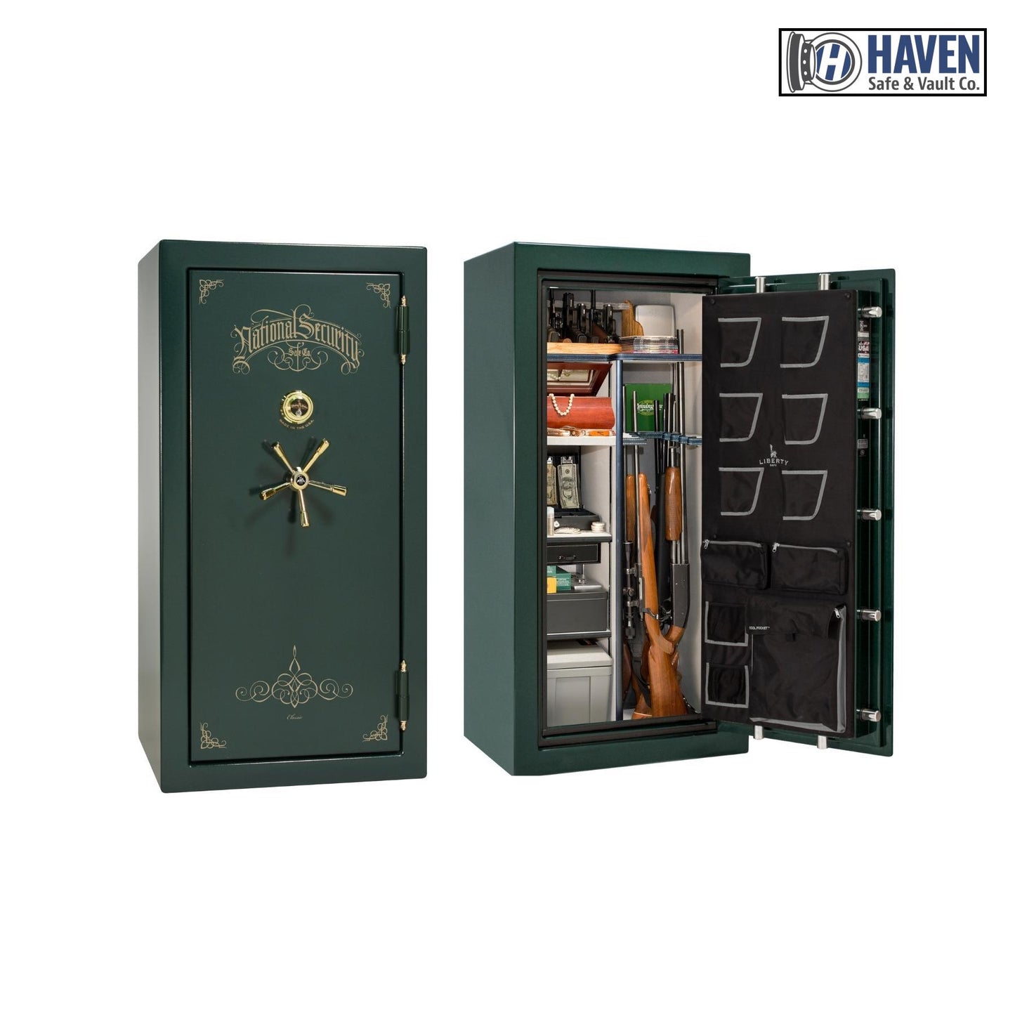 National Classic Plus 25 Gun Safe – High-Security Fire & Theft Protection