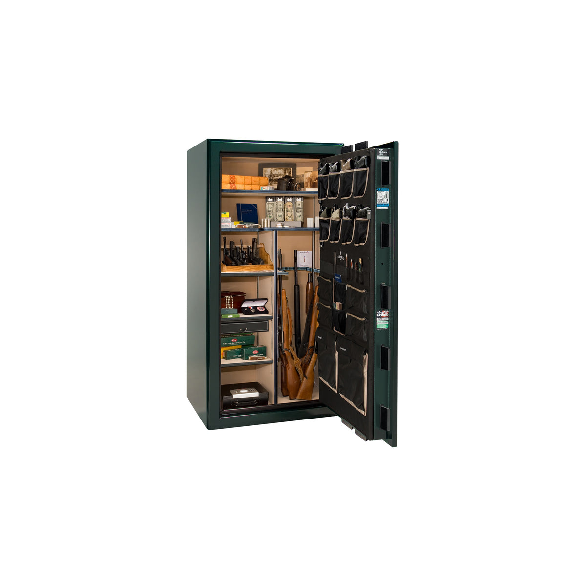 Presidential 40 Standard interior – velour 4-in-1 Flex, Gloss Green