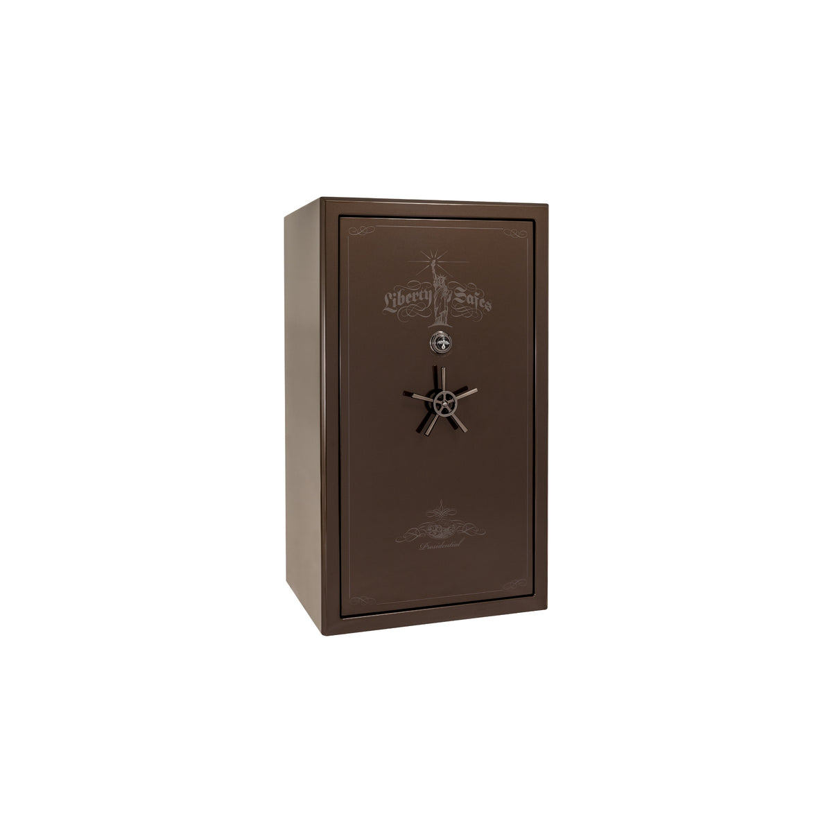 Liberty Presidential 50 in Gloss Bronze with Black Chrome hardware
