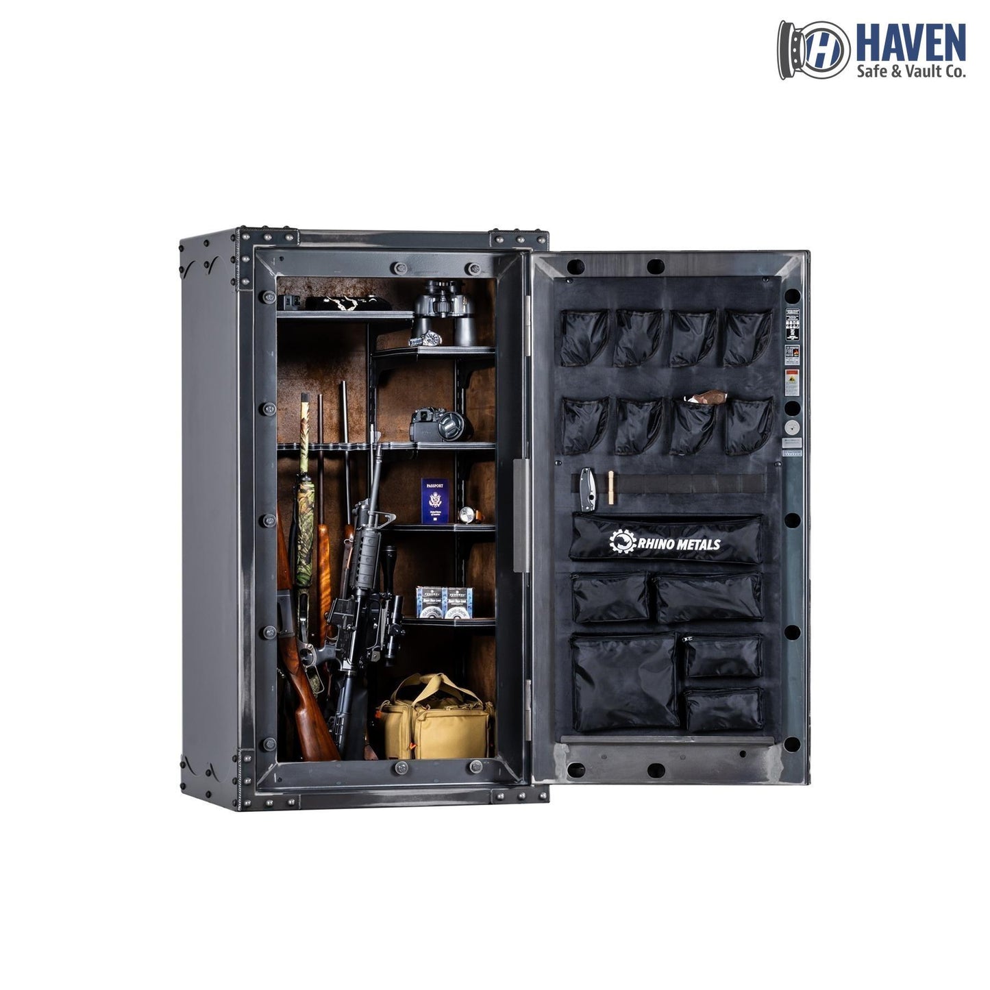 Rhino Metals Ironworks AIX6033 Lightning Series 36 Gun Safe