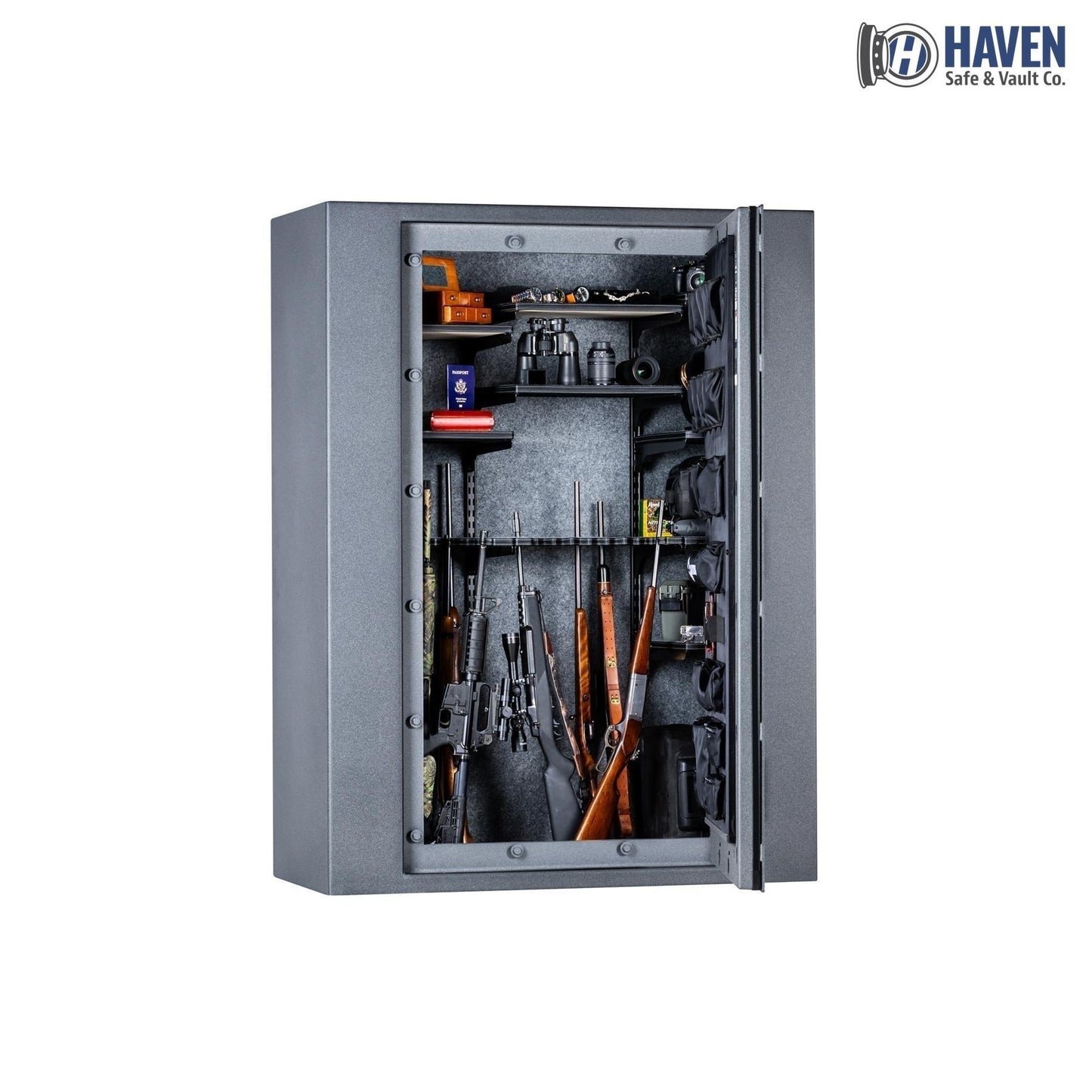 Rhino Metals AX7253 Lightning Series 78-Gun Safe – 120-Minute Fire Protection