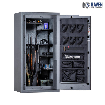 Rhino Metals CX6030 Raptor Series 40-Gun Safe – 80-Minute Fire Protection