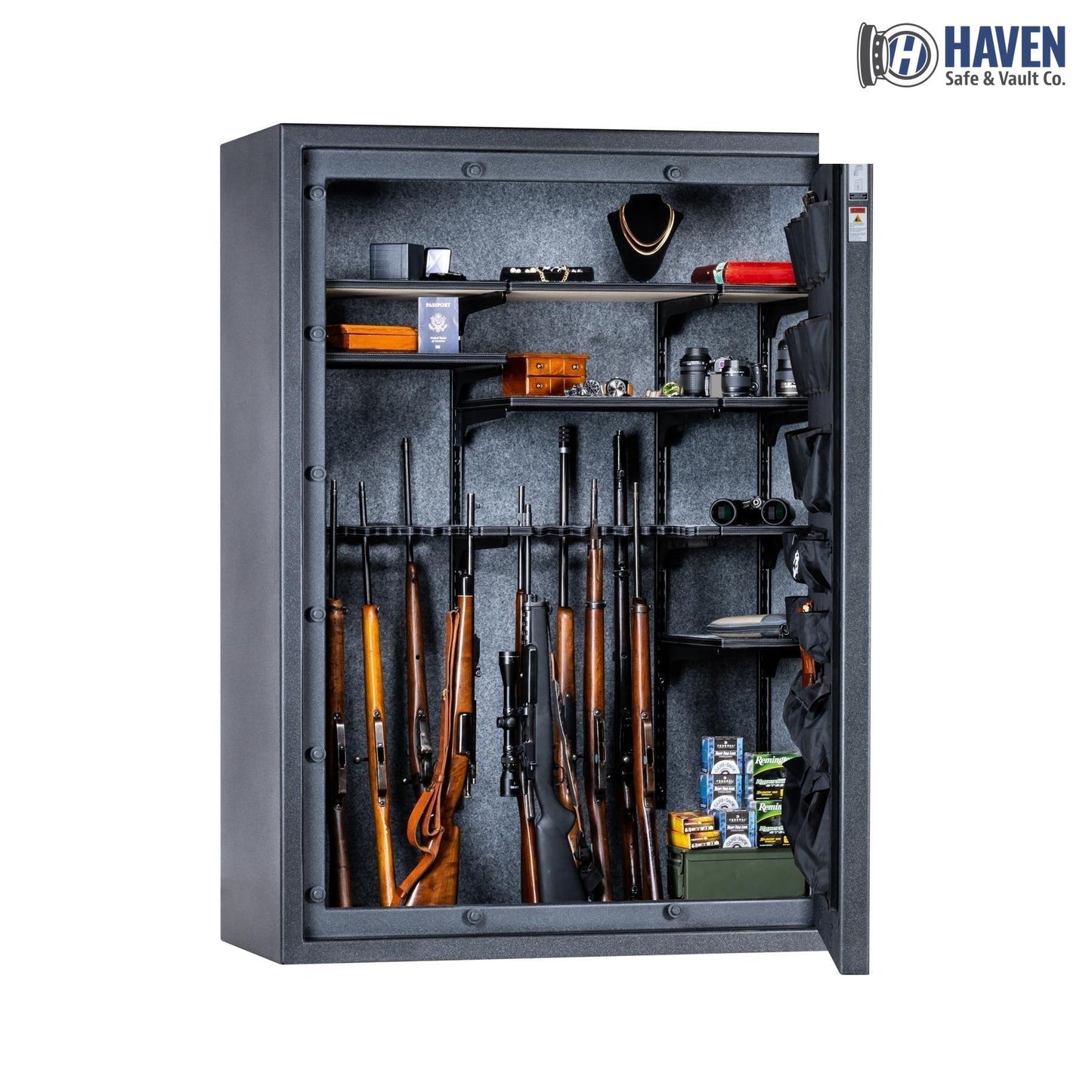 Rhino Metals CX7253 Raptor Series - Large-Capacity Gun Safe with Fire Protection