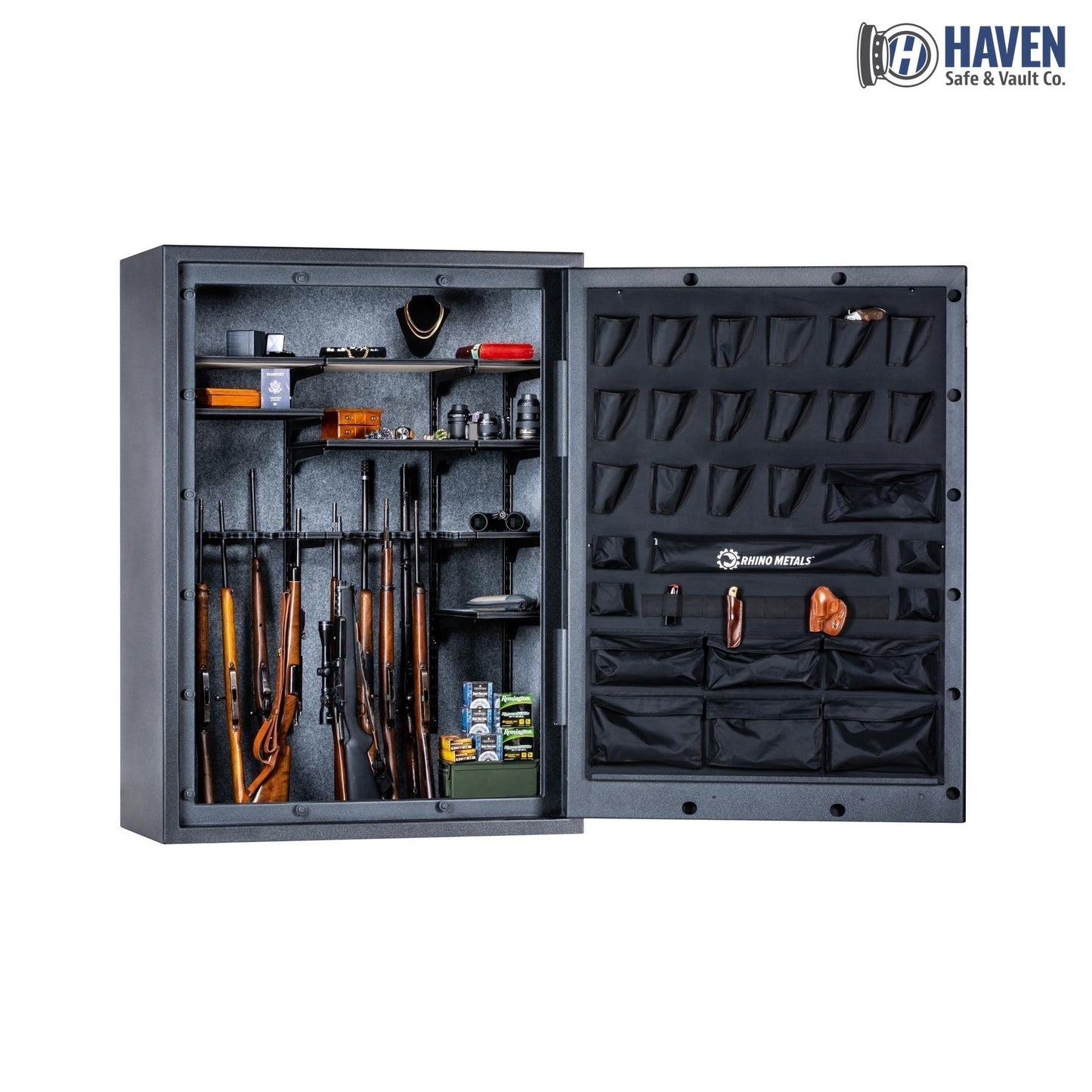 Rhino Metals CX7253 Raptor Series - Large-Capacity Gun Safe with Fire Protection