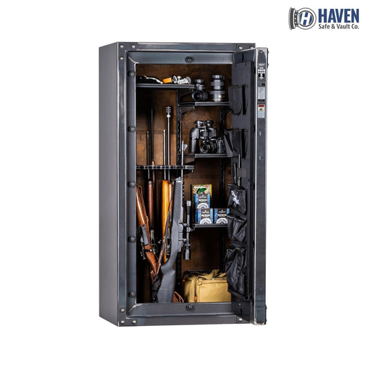Rhino Metals Strongbox RSX6030 Raptor Series 40-Gun Safe – 80-Minute Fire Protection
