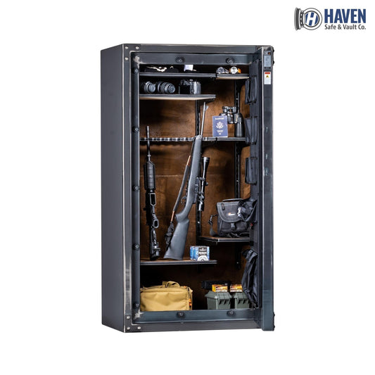 Rhino Metals Strongbox RSX6636 Raptor Series 49-Gun Safe – 80-Minute Fire Protection