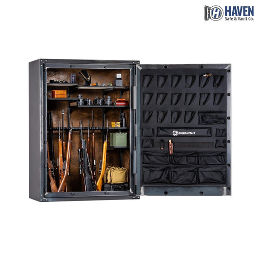 Rhino Metals Strongbox RSX7253 Raptor Series 78-Gun Safe – 80-Minute Fire Protection